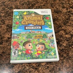 Animal Crossing City Folk Wii.